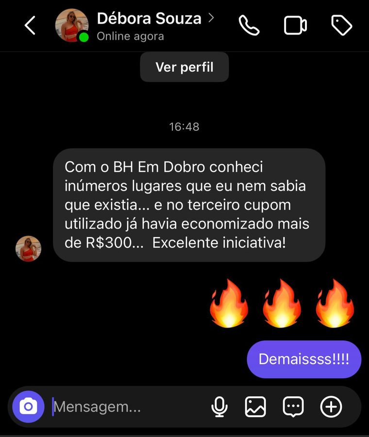 Depoimento de Débora Souza — Brasilia em Dobro